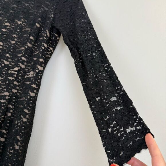 Zac Posen Lace Gown size 8 - Picture 8 of 12